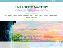 Tablet Screenshot of energetic-mastery.com
